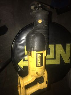 Dewalt cordless 18v sawsall and skill saw