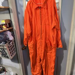 Blaze Orange Coveralls