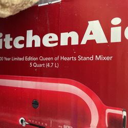 Kitchenaid Limited edition Queen Of Hearts Mixer