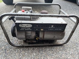 Heavy Duty Dayton Portable Generator
Sport'n Home D3000