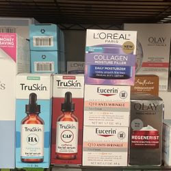Skincare  facial serum/cream  $5ea