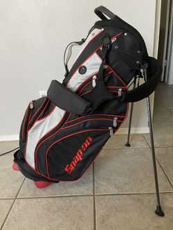 Golf Bag And Practice Net