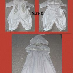 bautism suit (i have hundreds of items check everything here just click my profile photo 