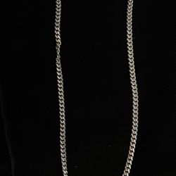 Silver Mini Cuban Chain