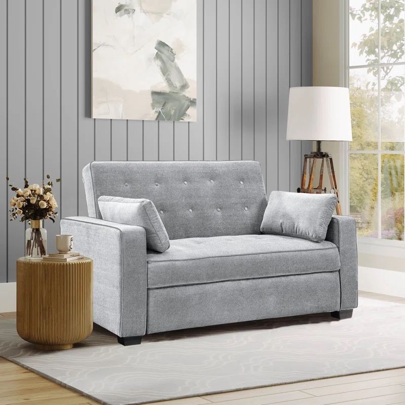 Serta Brand Queen Sleeper Sofa w/ Cushions 