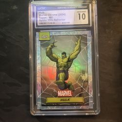 2024 Marvel Chrome Topps Hulk