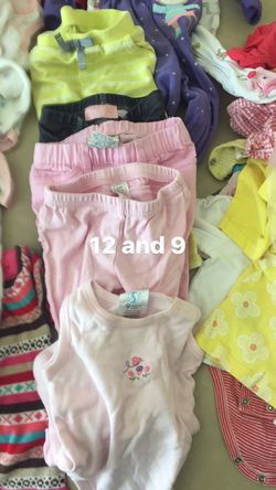 Baby girl cloth 3, 9,12 months in good conditions. Ropa para niña