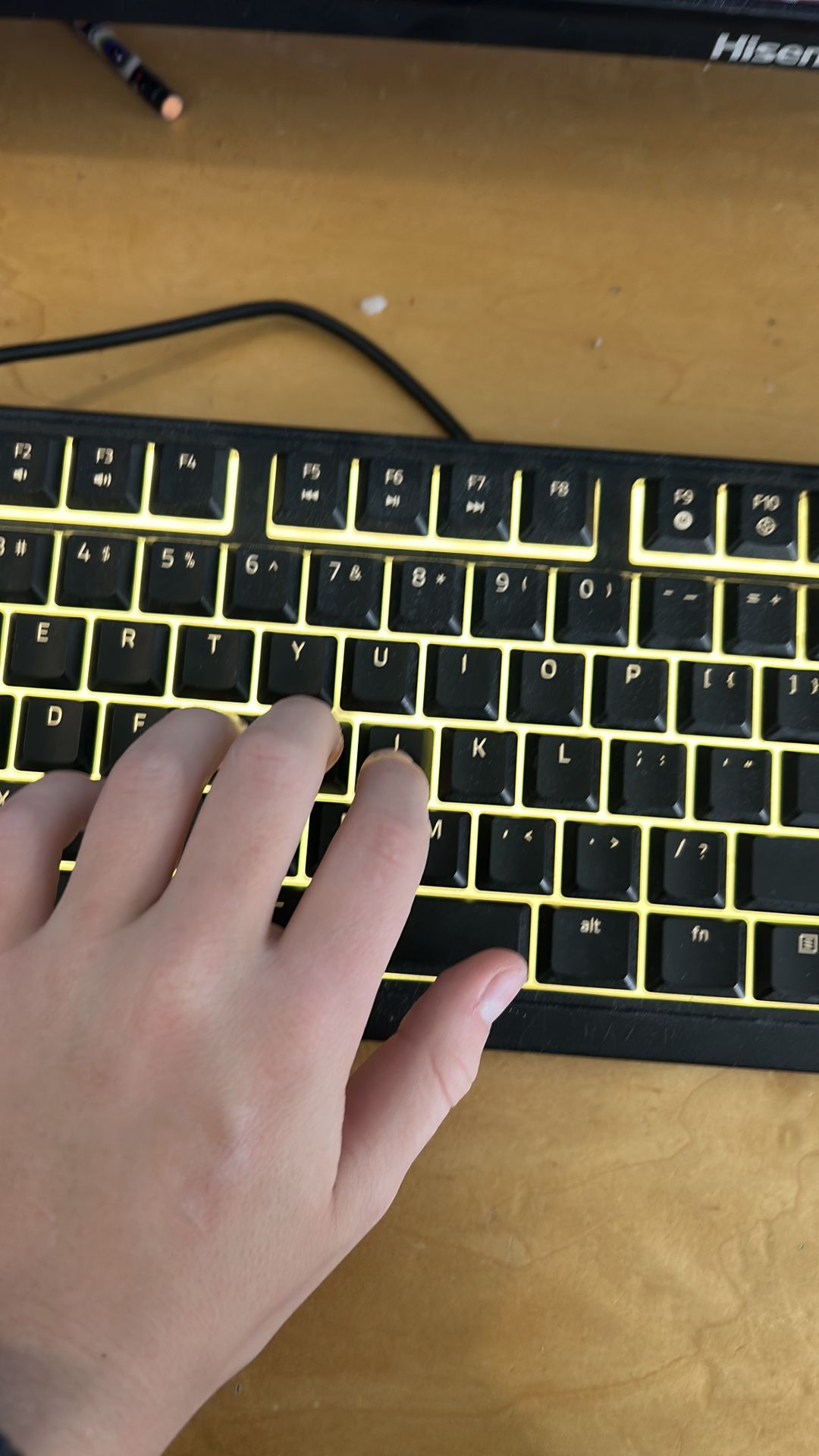 Razor keyboard