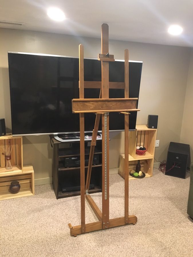 Antique Anco Bilt Oversized Studio Easel