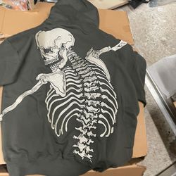 Grey Ride Or Die Godspeed Hoodie