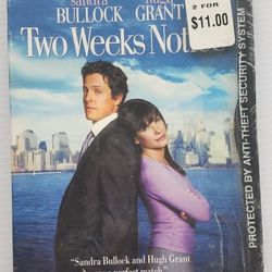 Two Week Notice DVD Sandra Bullock NEW Factory SEALED 2002  Full Screen Snapcase

