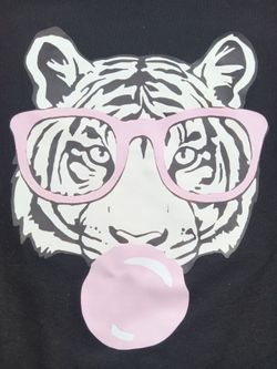 Black Tiger Graphic T-Shirt