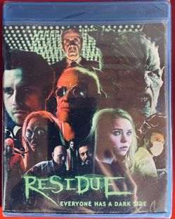 Residue. Everyone Has A Dark Side. Movie. Bluray. NEW. SEALED