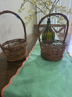 Rustic baskets