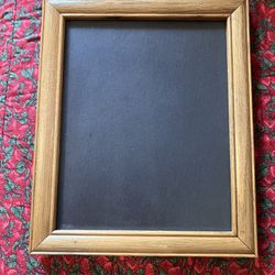 Wood Frame With Glass