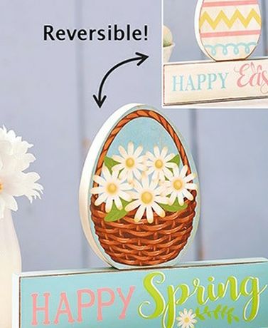 Reversible Easter Sign