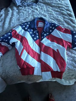 Vintage American Flag jacket
