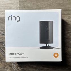 Ring Indoor Cam (2nd Gen) | latest generation, 2023 release | 1080p HD Video & Color Night Vision, Two-Way Talk, and Manual Audio & Video Privacy Cove