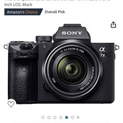 a7lll Sony Camera- These Are Pics From Amazon  But Purchased At  Best Buy