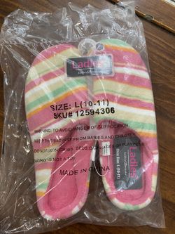 Brand New Women Slippers Size 10-11
