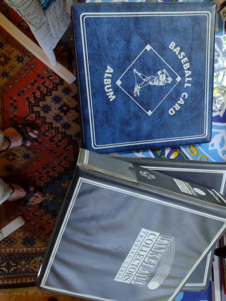 Baseball / Basketball Card Albums