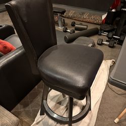 4 Custom Barstools - Good Condition