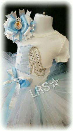 Cinderella slipper tutu swt
