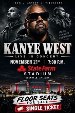 Kayne west ticket