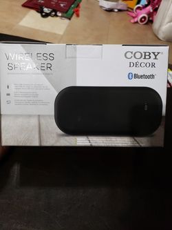Coby Decor Wireless Bluetooth Speaker