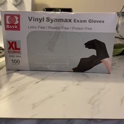 Black Exam Gloves 
