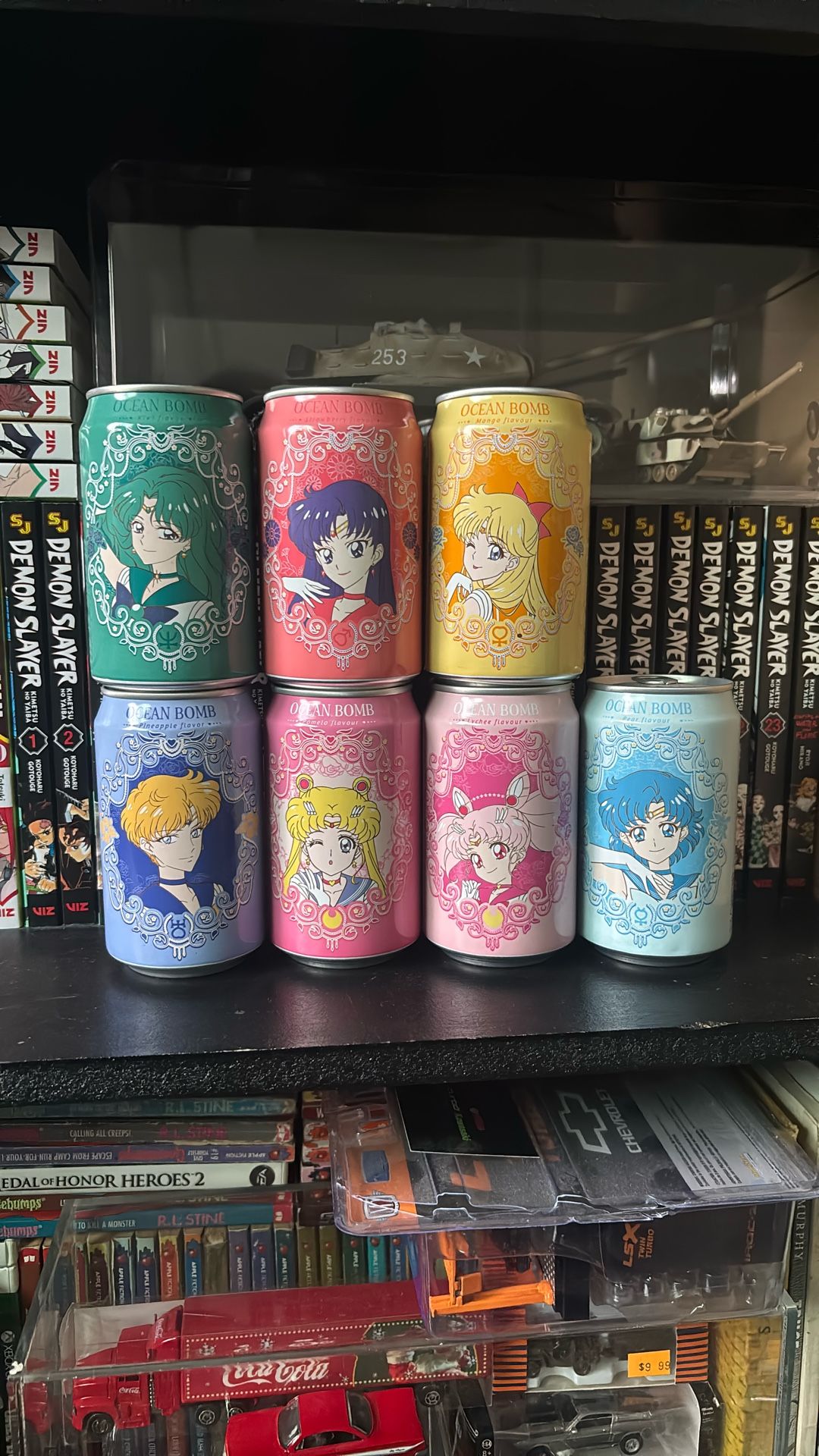 Sailor Moon Collection Ocean Bomb Drinks