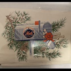 Vintage Mets Xmas card