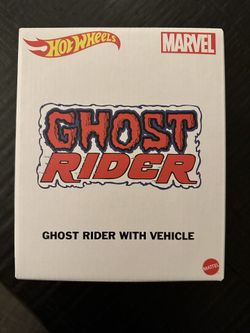 Sdcc 2022 Mattel Hot Wheels Ghost Rider Motorcycle Vehicle Marvel