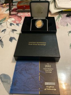 GOLD PROOF SOVEREIGNS- assorted: PART 2