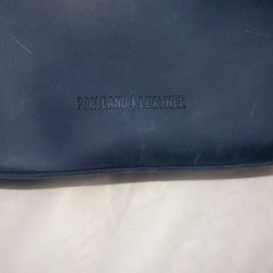 Purse Portland Leather Hand Bag (Blue)