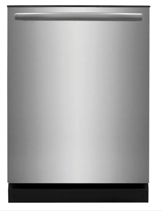 Frigidaire Gallery 24-in Top Control Built-in Dishwasher (Fingerprint Resistant Stainless Steel) ENERGY STAR, 52-Decibel Standard Sound Level