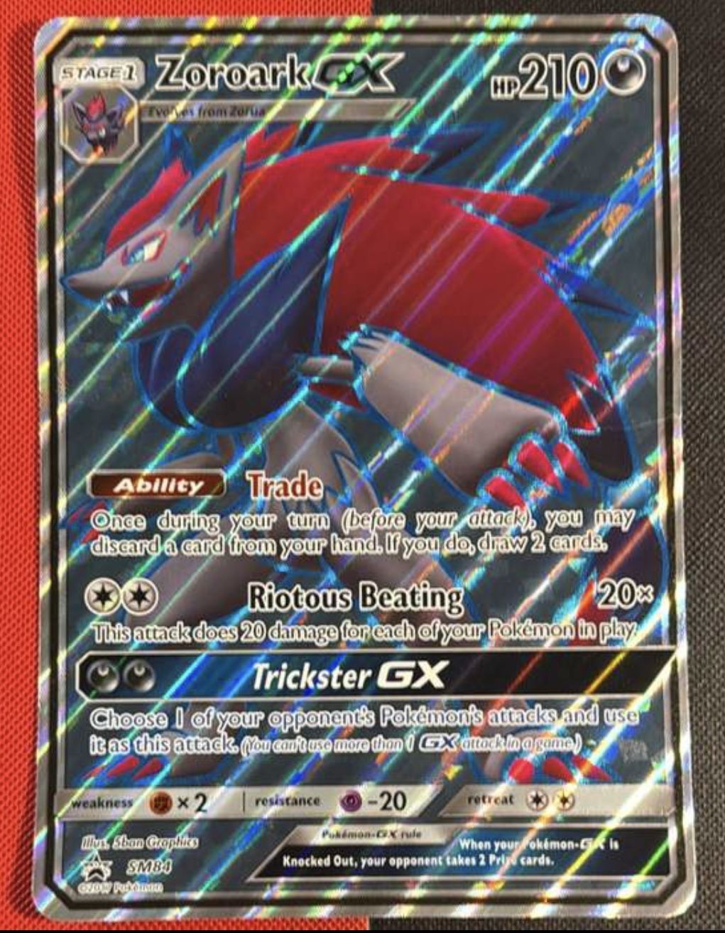 Jumbo Cards #SM84 Zoroark GX