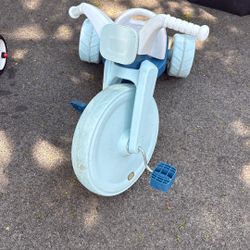 Blue Plastic Tricycle 