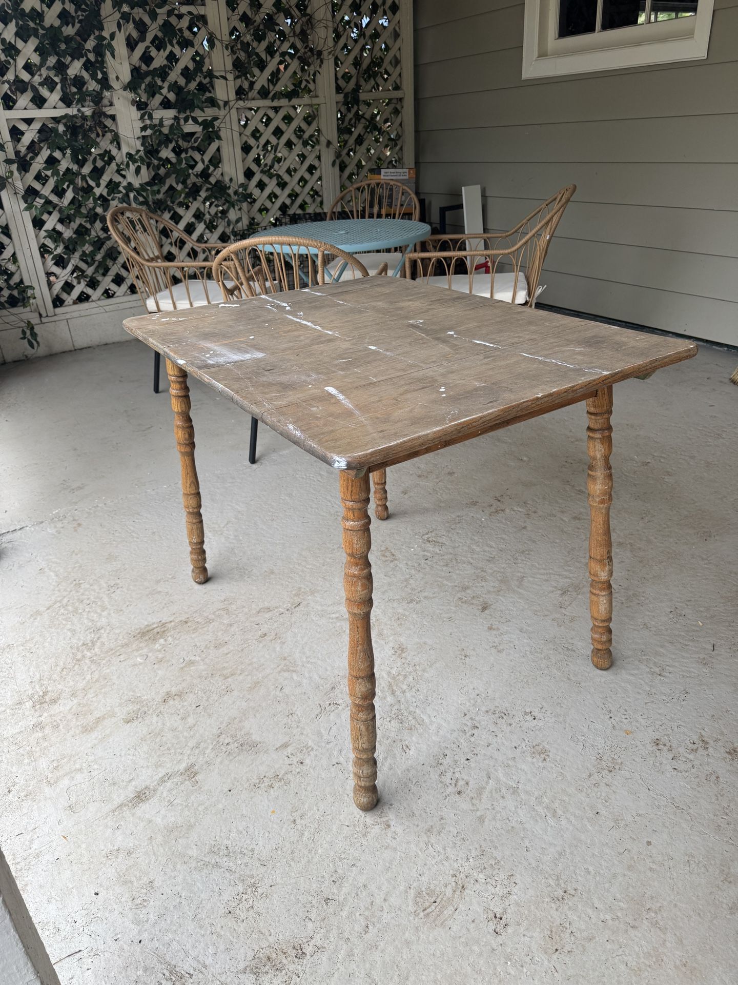 Wood Table Great For Hobbies