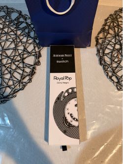 Swatch × Audemars Piguet AP Bioceramic Royal Pop Ocho Negro