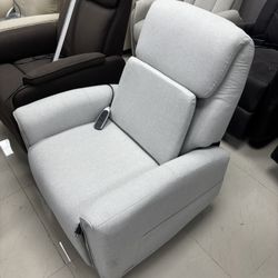 Massage Chair Recliner (Light Gray)