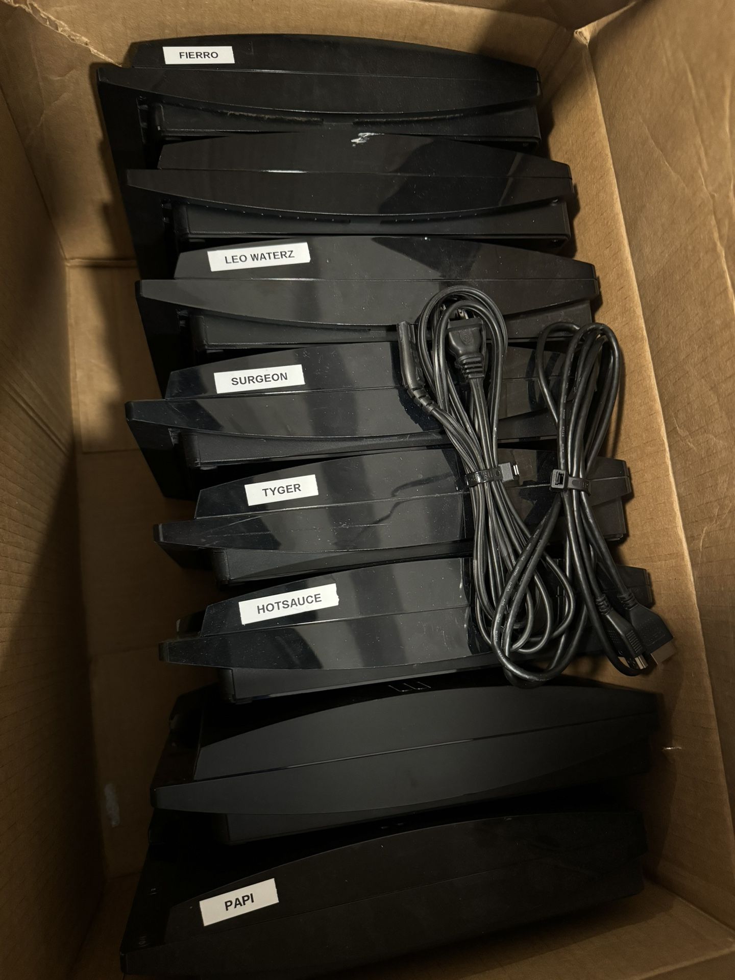 6 Jailbroken PS3’s With Controllers