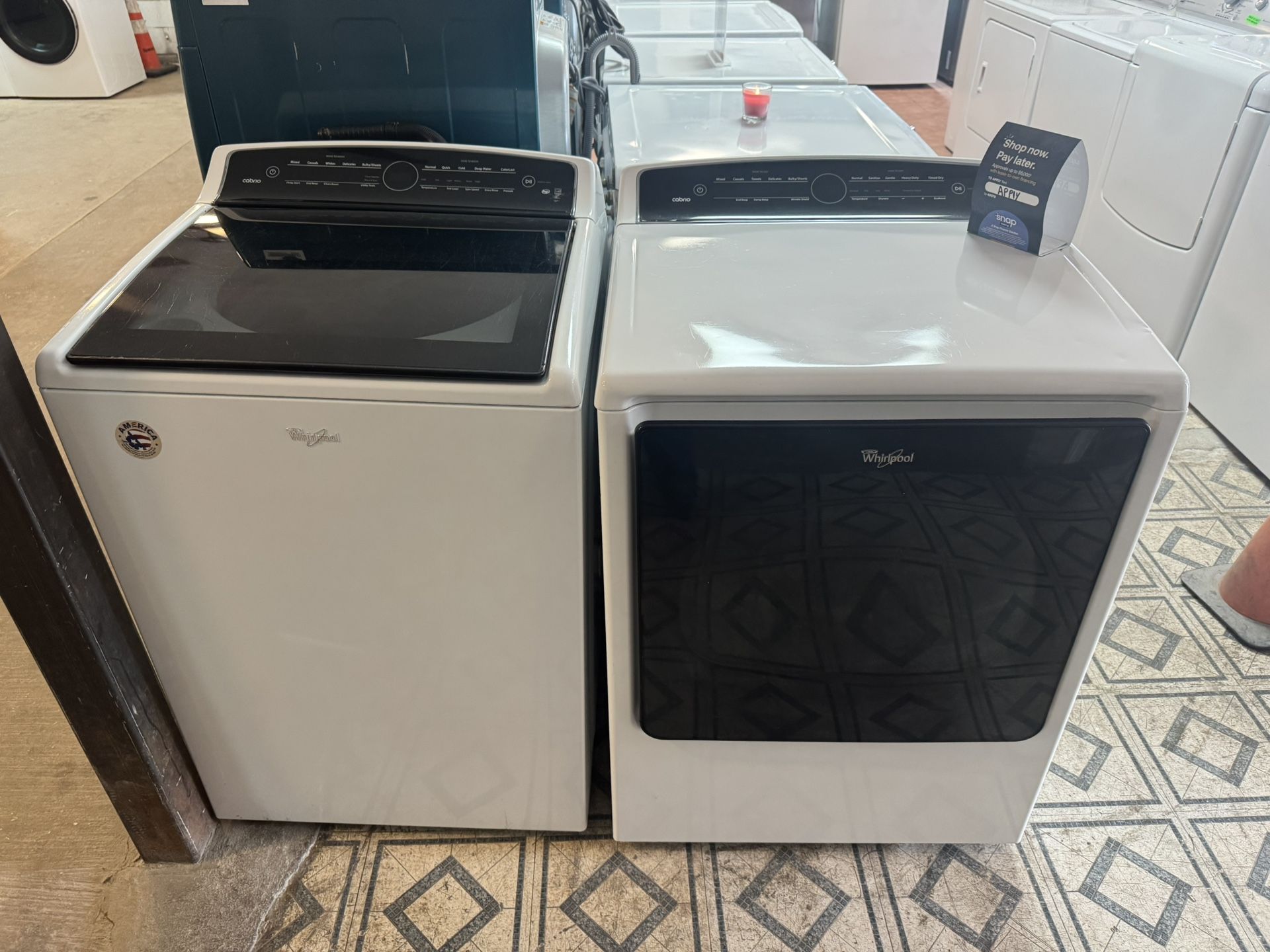 Whirlpool Cabrio Washer And Dryer Set