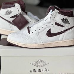 A Ma Maniere X Jordan 1 Retro High OG Size 8.5