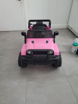 Pink Ride on Powered Truck