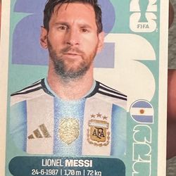 Messi Panini New 