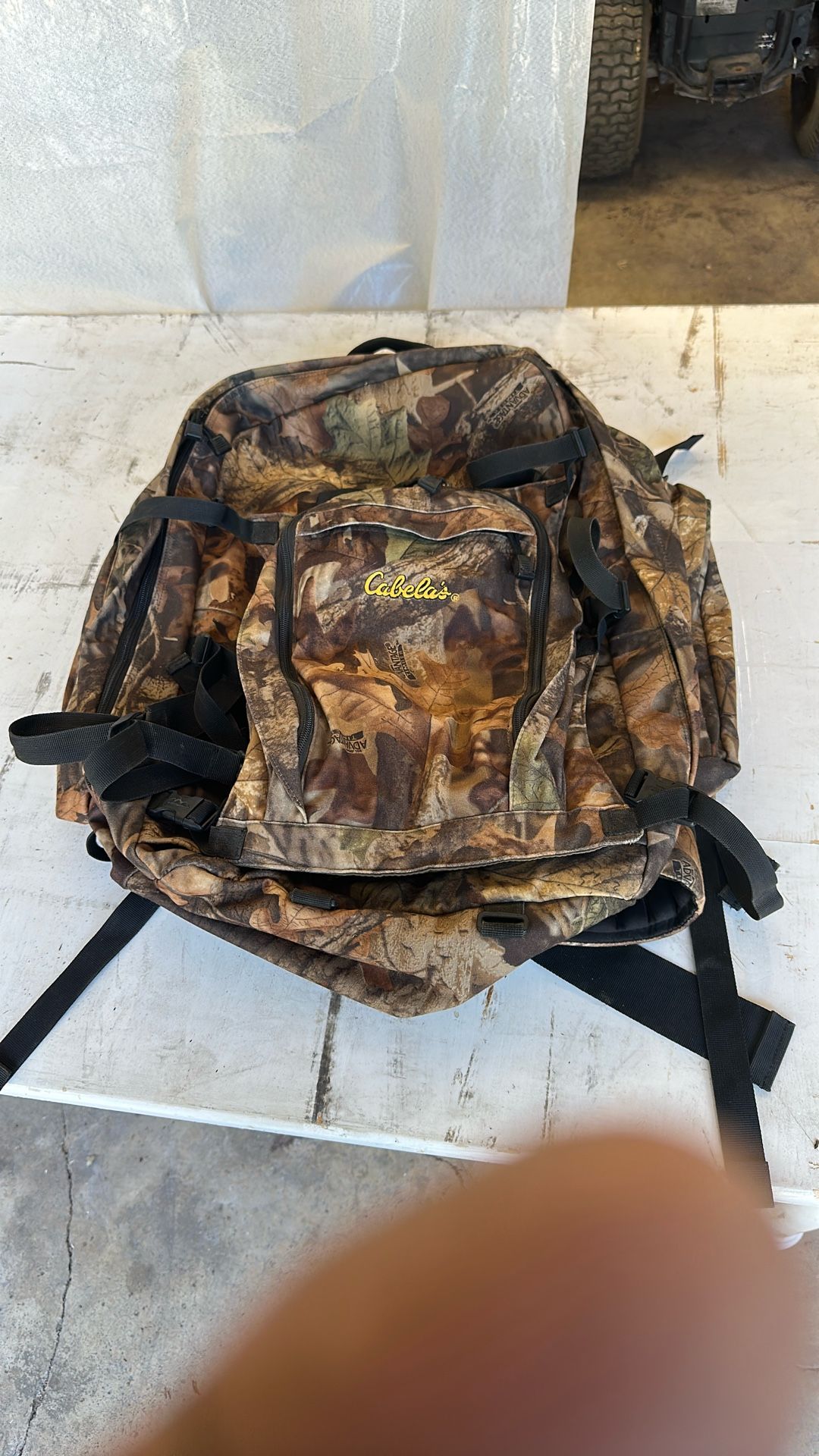 Hunting Backpack With Attached Day Pack