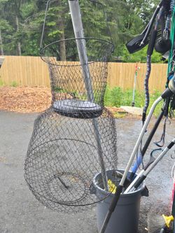 Large fishing basket  (collapsible )