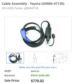 Oem Toyota Ev Charger Electric Car Charger