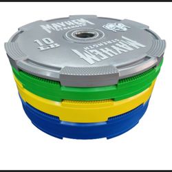 Colored Bumper Plates 